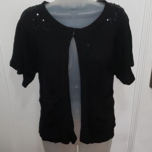 NWT French Connection Sequin Cardigan Sz M